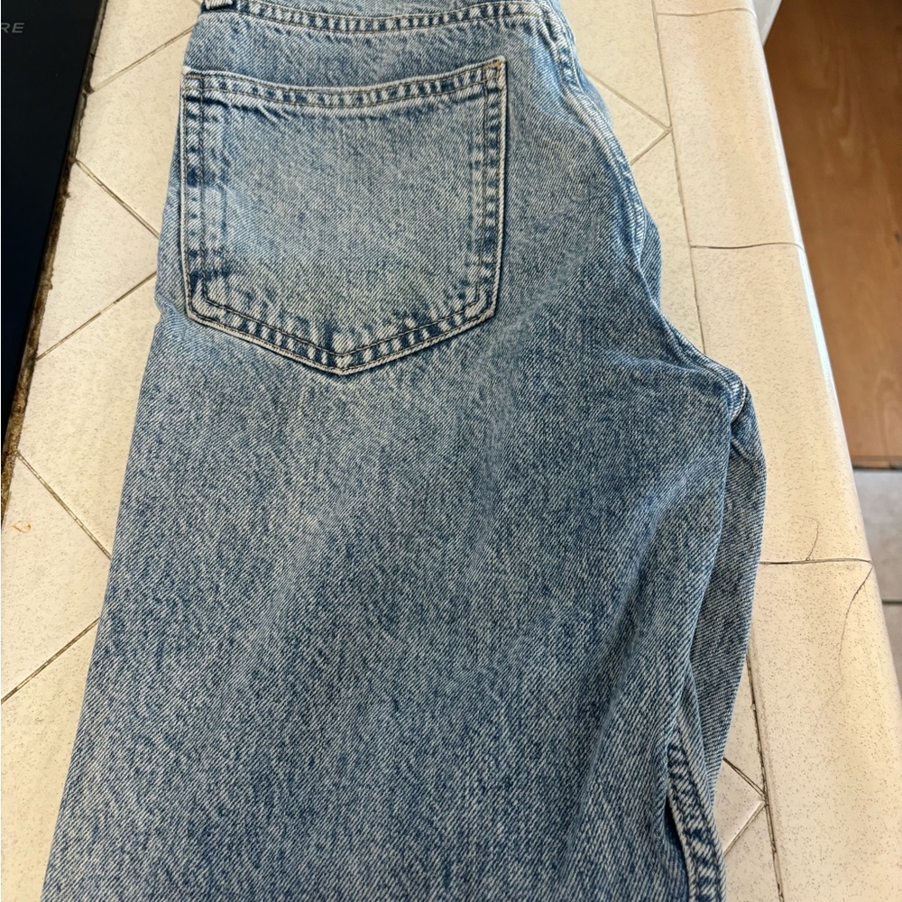 Anine Bing Blue Skinny Jeans High-Waisted